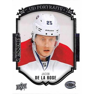 Insertní karty - De La Rose Jacob - 2015-16 Upper Deck UD Portraits No.P56