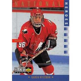 Řadové karty - Nystrom Karen - 1997-98 Collectors Choice No.295