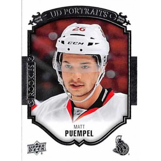 Insertní karty - Puempel Matt - 2015-16 Upper Deck UD Portraits No.P60