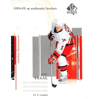 Řadové karty - Staal Eric - 2004-05 SP Authentic No.17