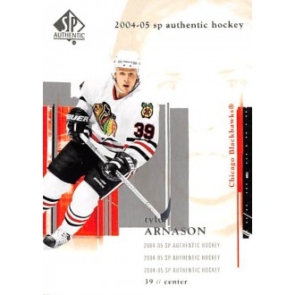 Řadové karty - Arnason Tyler - 2004-05 SP Authentic No.19