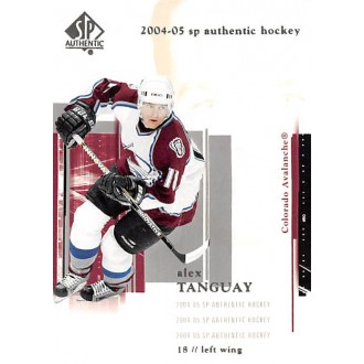 Řadové karty - Tanguay Alex - 2004-05 SP Authentic No.25