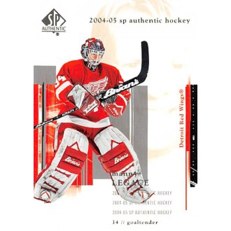 Řadové karty - Legace Manny - 2004-05 SP Authentic No.31