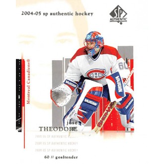 Řadové karty - Theodore Jose - 2004-05 SP Authentic No.47