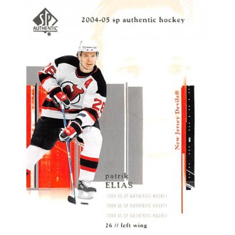 Řadové karty - Eliáš Patrik - 2004-05 SP Authentic No.53