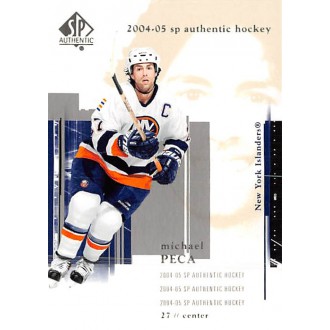 Řadové karty - Peca Michael - 2004-05 SP Authentic No.58