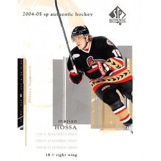 Řadové karty - Hossa Marián - 2004-05 SP Authentic No.61