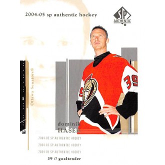 Řadové karty - Hašek Dominik - 2004-05 SP Authentic No.64