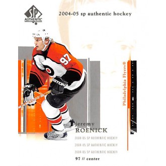 Řadové karty - Roenick Jeremy - 2004-05 SP Authentic No.65