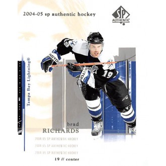 Řadové karty - Richards Brad - 2004-05 SP Authentic No.79