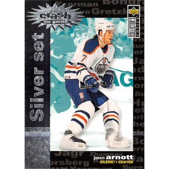 Insertní karty - Arnott Jason - 1995-96 Collectors Choice Crash the Game Silver Prize No.C19