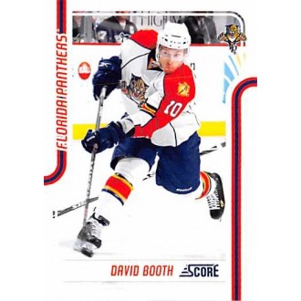 Řadové karty - Booth David - 2011-12 Score No.201