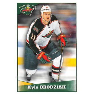 Řadové karty - Brodziak Kyle - 2012-13 Panini Stickers No.252