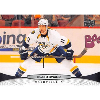 Řadové karty - Legwand David - 2011-12 Upper Deck No.354