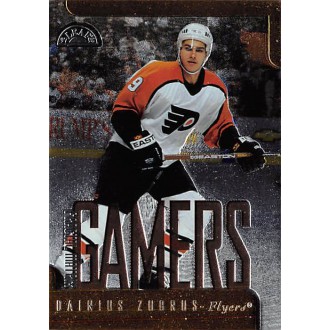 Paralelní karty - Zubrus Dainius - 1997-98 Leaf Fractal Matrix No.186