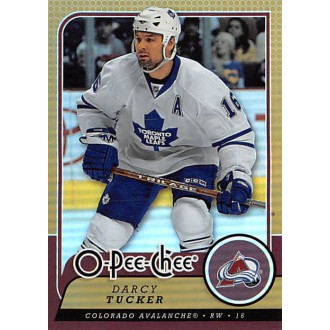 Paralelní karty - Tucker Darcy - 2008-09 O-Pee-Chee Gold No.260