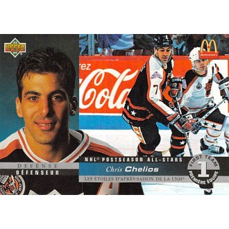 Insertní karty - Chelios Chris - 1993-94 McDonalds Upper Deck 1st Team All-Star No.McH-05