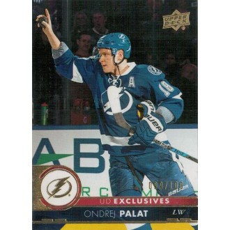 Paralelní karty - Palát Ondřej - 2017-18 Upper Deck Exclusives No.169