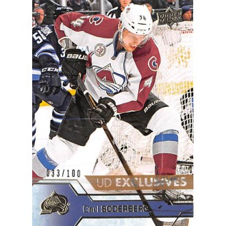 Paralelní karty - Soderberg Carl - 2016-17 Upper Deck Exclusives No.46