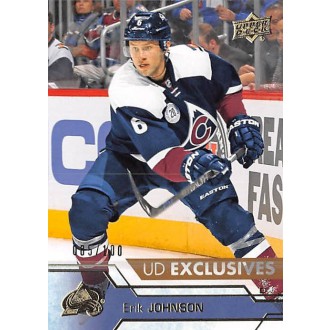 Paralelní karty - Johnson Erik - 2016-17 Upper Deck Exclusives No.47