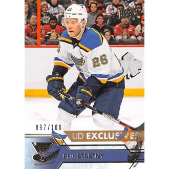 Paralelní karty - Stastny Paul - 2016-17 Upper Deck Exclusives No.160