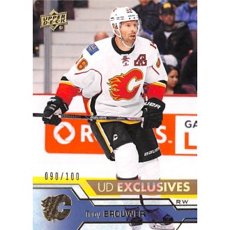 Paralelní karty - Brouwer Troy - 2016-17 Upper Deck Exclusives No.281