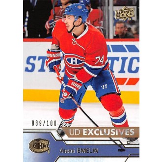 Paralelní karty - Emelin Alexei - 2016-17 Upper Deck Exclusives No.352