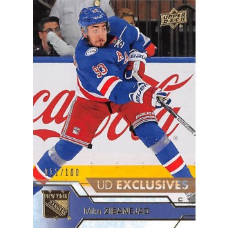 Paralelní karty - Zibanejad Mika - 2016-17 Upper Deck Exclusives No.378