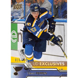 Paralelní karty - Perron David - 2016-17 Upper Deck Exclusives No.408