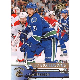 Paralelní karty - Eriksson Loui - 2016-17 Upper Deck Exclusives No.428