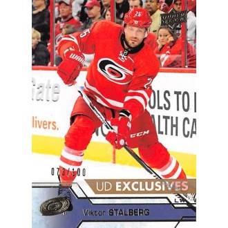 Paralelní karty - Stalberg Viktor - 2016-17 Upper Deck Exclusives No.510