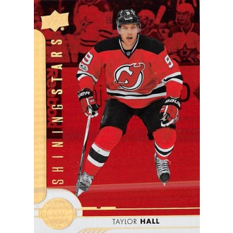 Insertní karty - Hall Taylor - 2017-18 Upper Deck Shining Stars Left Wingers Red No.SSL-2