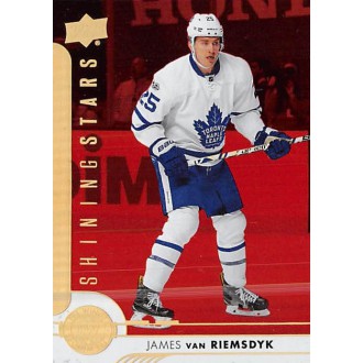 Insertní karty - Van Riemsdyk James - 2017-18 Upper Deck Shining Stars Left Wingers Red No.SSL-5