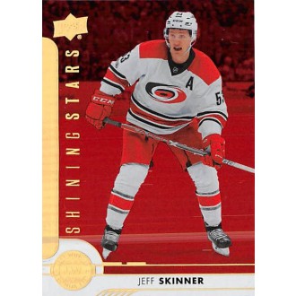 Insertní karty - Skinner Jeff - 2017-18 Upper Deck Shining Stars Left Wingers Red No.SSL-7