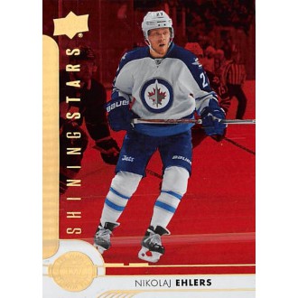 Insertní karty - Ehlers Nikolaj - 2017-18 Upper Deck Shining Stars Left Wingers Red No.SSL-9