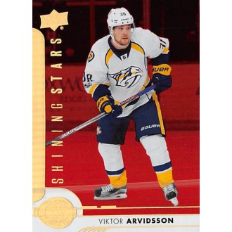 Insertní karty - Arvidsson Viktor - 2017-18 Upper Deck Shining Stars Left Wingers Red No.SSL-10