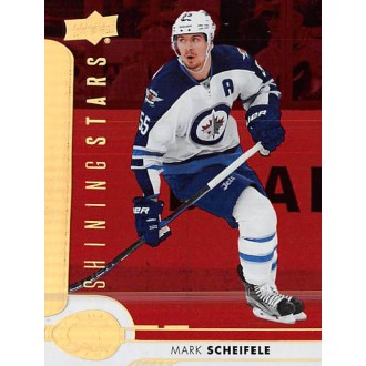 Insertní karty - Scheifele Mark - 2017-18 Upper Deck Shining Shining Stars Centers Red No.SSC-6