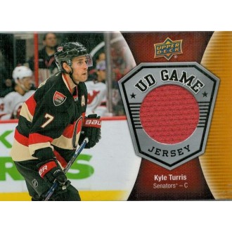 Jersey karty - Turris Kyle - 2016-17 Upper Deck Game Jerseys No.GJ-KT