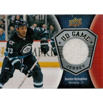 Jersey karty - Byfuglien Dustin - 2016-17 Upper Deck Game Jerseys No.GJ-DB