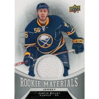Jersey karty - Bailey Justin - 2016-17 Upper Deck Rookie Materials No.RM-JB