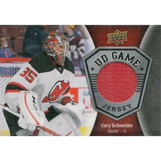 Jersey karty - Schneider Cory - 2016-17 Upper Deck Game Jerseys red No.GJ-CS