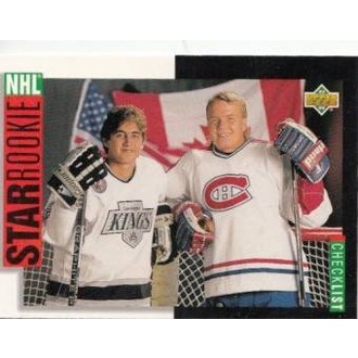 Řadové karty - Leveque Guy, Stevenson Turner - 1993-94 Upper Deck No.236