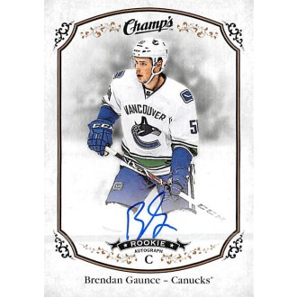 Podepsané karty - Gaunce Brendan - 2015-16 Champs Autographs No.163