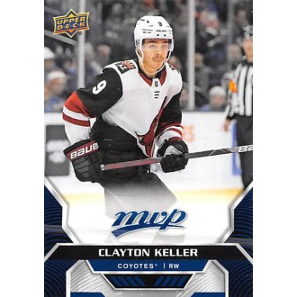 Paralelní karty - Keller Clayton - 2020-21 MVP Blue No.3