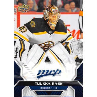 Paralelní karty - Rask Tuukka - 2020-21 MVP Blue No.63