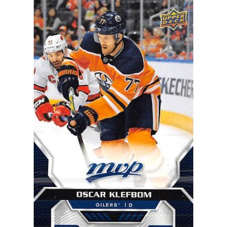 Paralelní karty - Klefbom Oscar - 2020-21 MVP Blue No.119