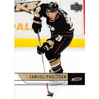 Řadové karty - Pahlsson Samuel - 2006-07 Upper Deck No.257