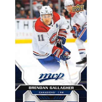 Paralelní karty - Gallagher Brendan - 2020-21 MVP Blue No.147