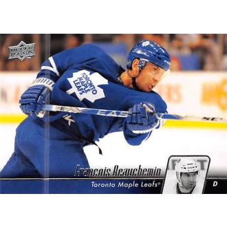 Řadové karty - Beauchemin Francois - 2010-11 Upper Deck No.18