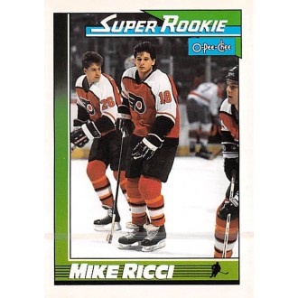 Řadové karty - Ricci Mike - 1991-92 O-Pee-Chee No.13